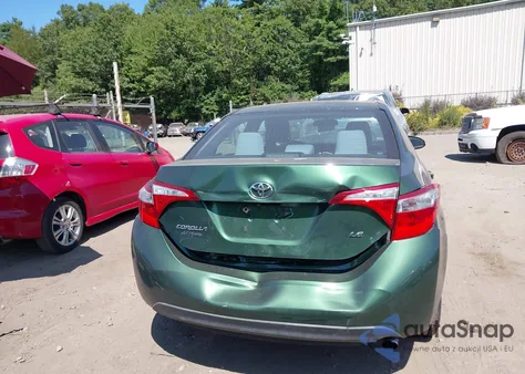 2015 Toyota Corolla Le from USA, damaged, VIN 2T1BURHE4FC464408